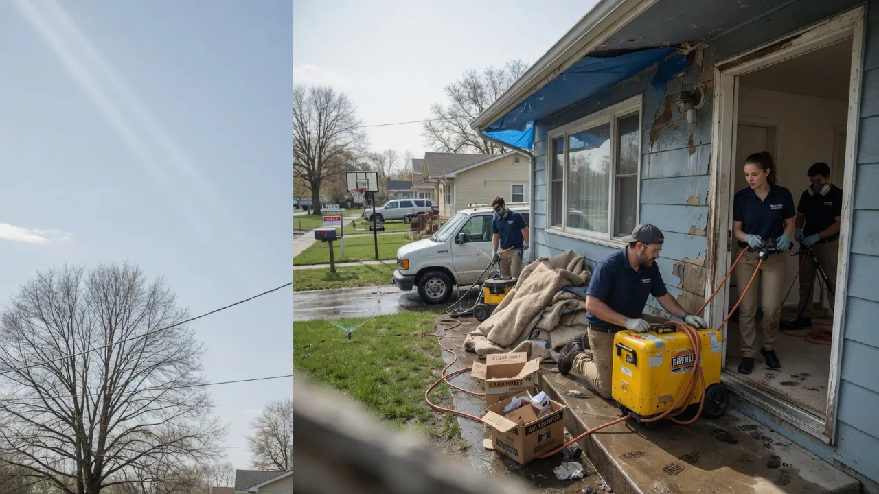 Basement Flood Cleanup in Blanchard, ND near me
